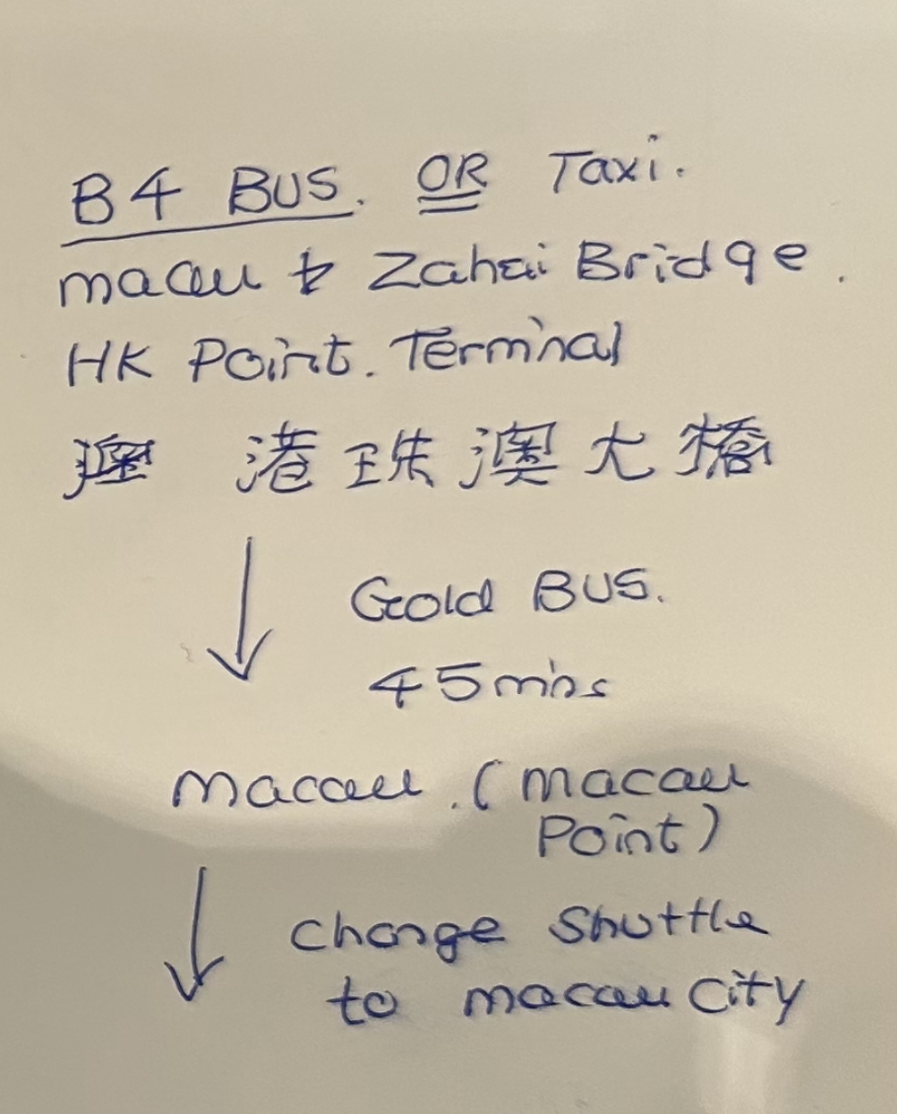 how to go to Macau from Hong Kong By Bus