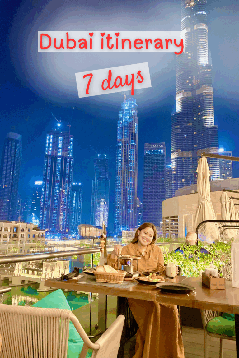 A Detailed 7 Days Dubai Itinerary For Young Adults & First Timers ...