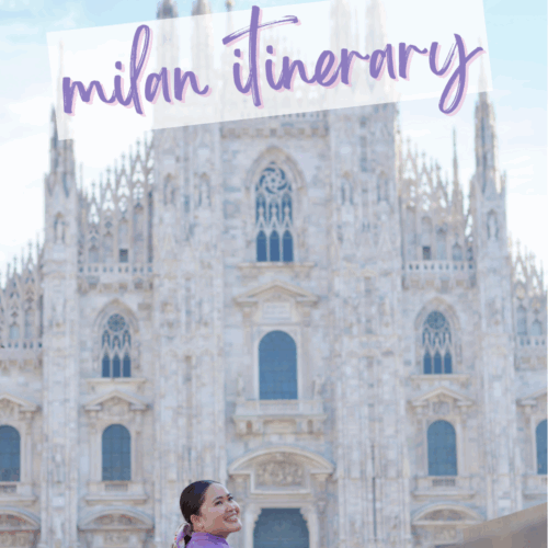 Milan Itinerary ~ First-timer’s guide on how to spend 3 days in Milan and Lake Como