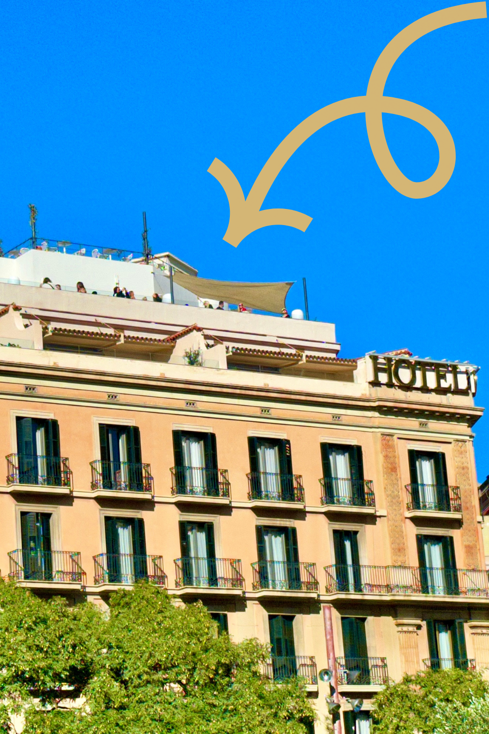 barcelona restaurants with a view