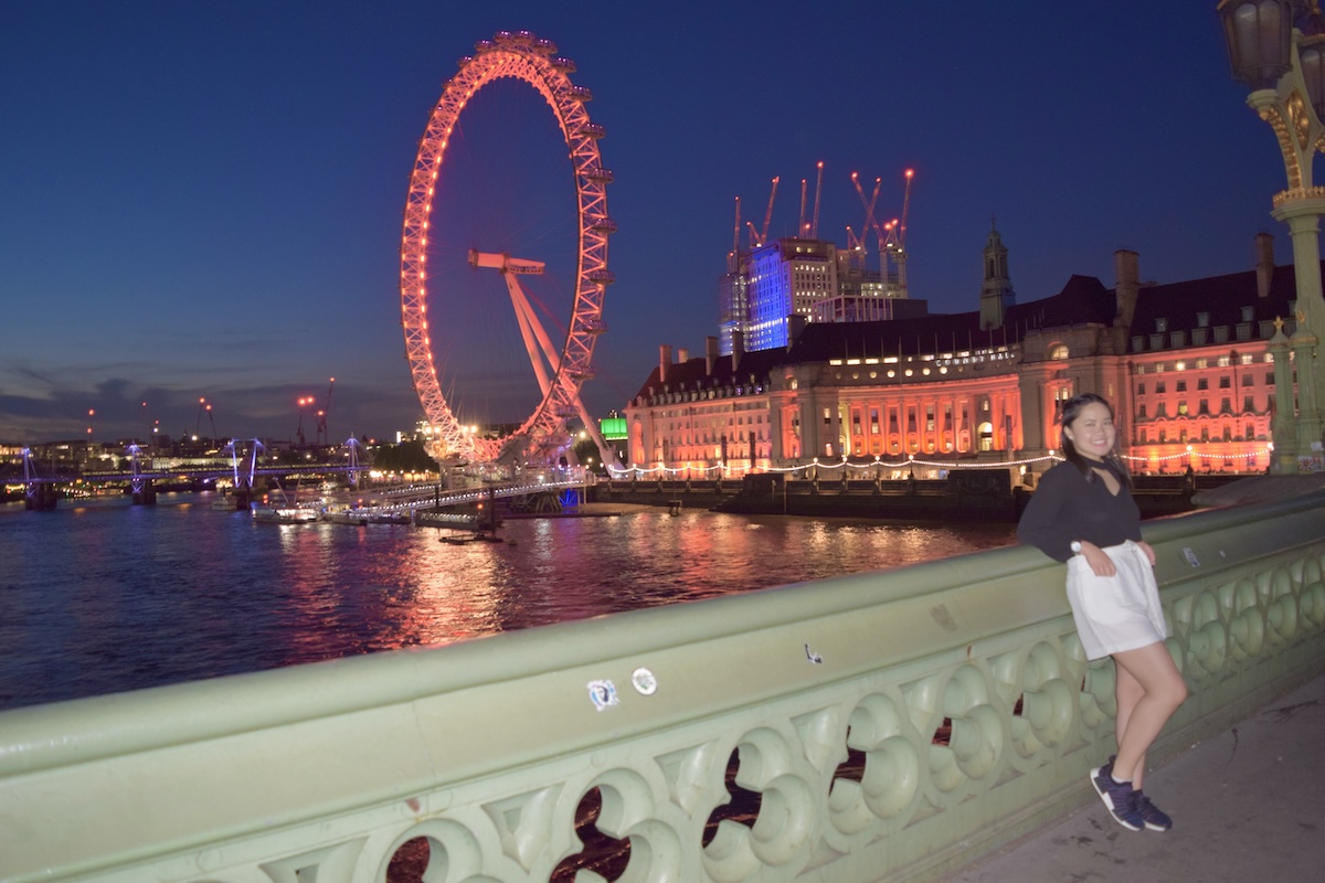 london at night